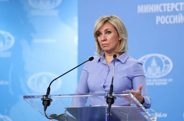 «Россия содействует продолжению работы сопредседателей Минской группы ОБСЕ»: Захарова о заявлении Алиева